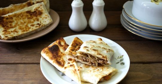 Пирожки из лаваша с мясом