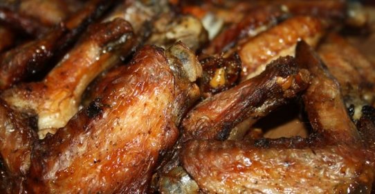 Хрустящие куриные крылышки