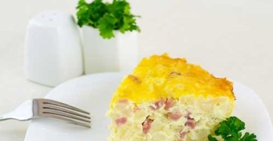 Цветная капуста с ветчиной