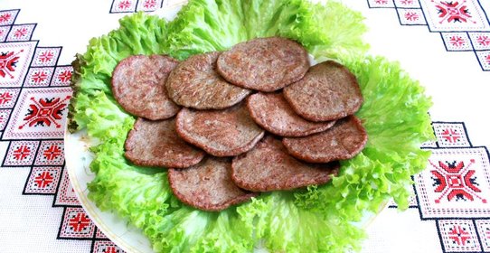 Печеночные оладьи из куриной печени