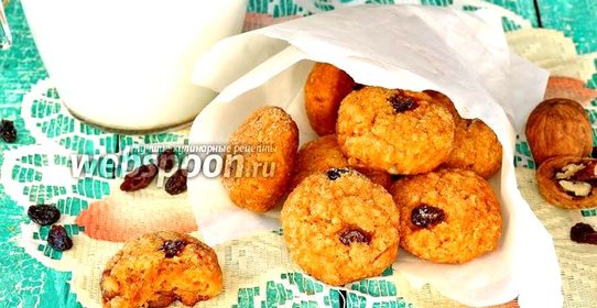 Морковно-овсяное печенье