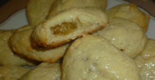 Печенье с ананасовым джемом