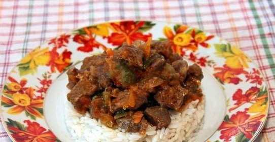 Лечо с мясом