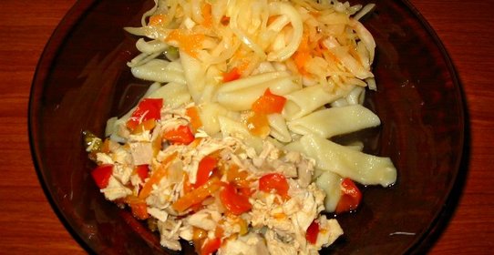 Рагу из курицы с овощами