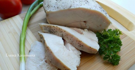 Куриное филе томленое в молоке