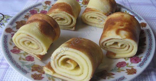 Красивые блины в духовке мягкие