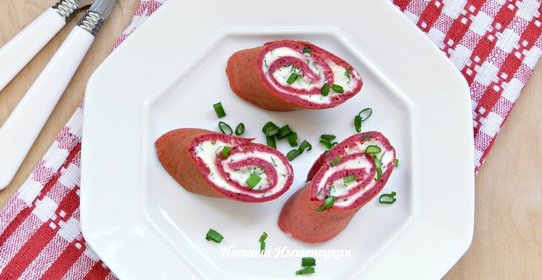 Свекольные блинчики