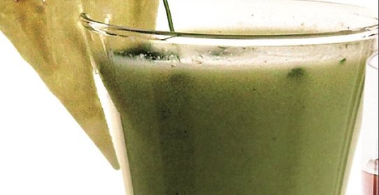 Коктейль Огурцы с йогуртом