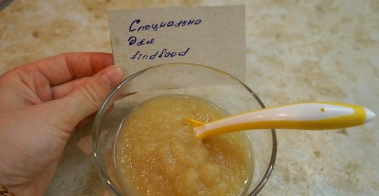 Детское пюре из парной капусты