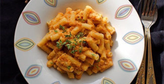 Паста с пюре из нута