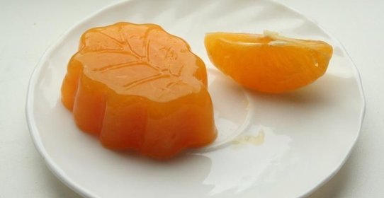Желе из сока апельсина