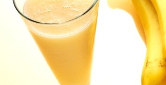 Напиток из банана и тахини