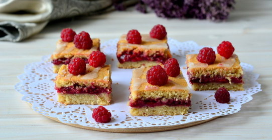 Печенье малиновое