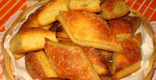 Сахарное творожное печенье