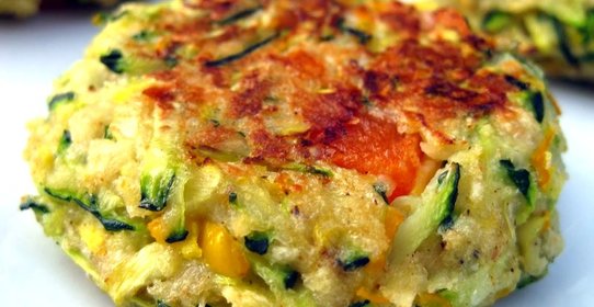 Оладьи из кабачков в духовке