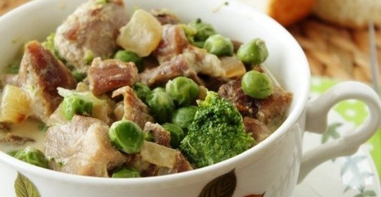 Индейка с брокколи