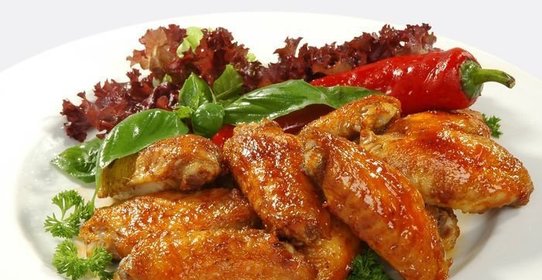 Крылышки гриль в микроволновке
