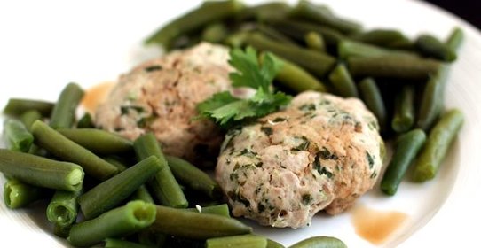 Паровые котлеты из индейки