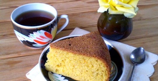 Морковный пирог на скорую руку