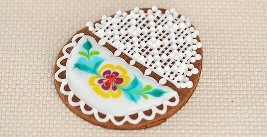 Белая глазурь для украшения пряников и куличей