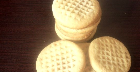 Песочное печенье к чаю