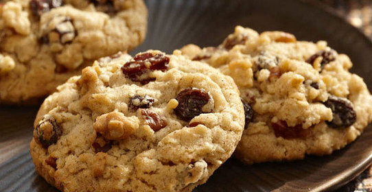 Печенье с изюмом