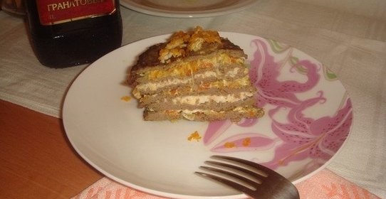 Печеночный торт