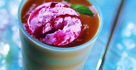 Вишневое фраппе