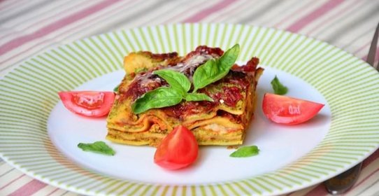 Лазанья с сыром