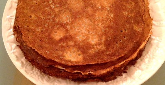 Тонкие французские блинчики