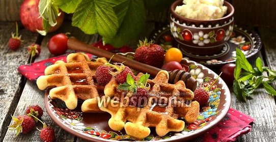 Толстые вафли «Капучино»