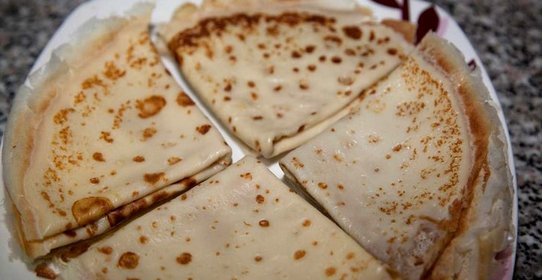 Блины с оливковым маслом