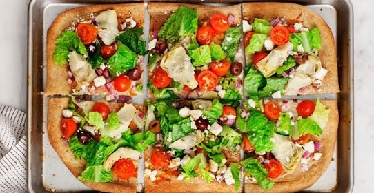 Пицца по-гречески