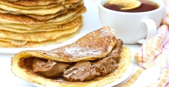 Блины дрожжевые из манной крупы