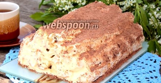 Торт «Монастырская изба» с черносливом