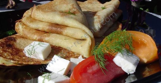 Вкусные блины из кабачков