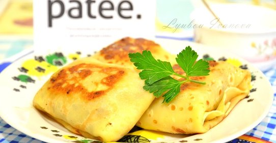 Блинчики с мясом