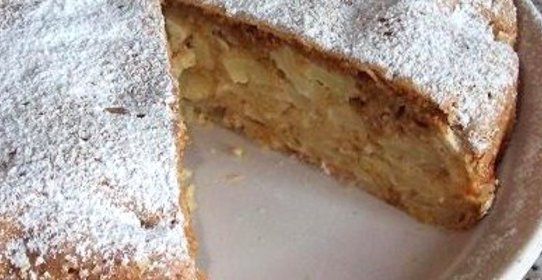 Шарлотка коньячная