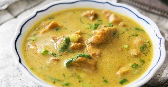 Курица карри с