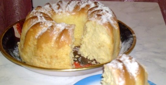 Кекс бисквитный