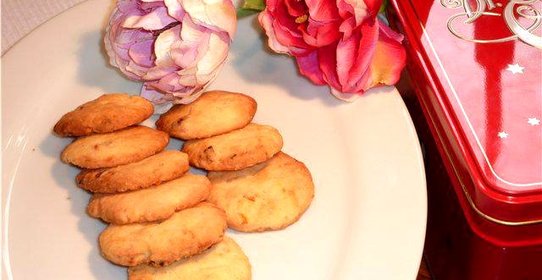 Лимонно-абрикосовое печенье