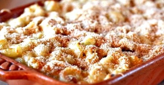 Запеченные макароны с цветной капустой