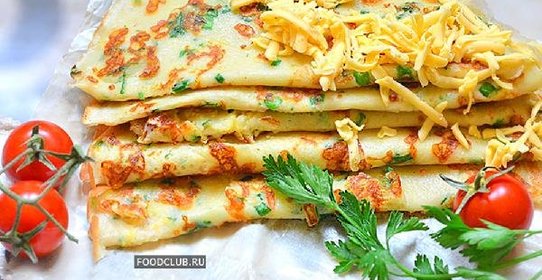 Сырные блины