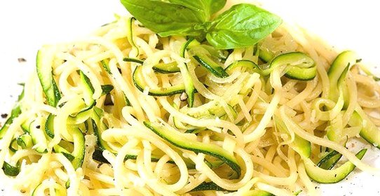 Запеченая паста с цукини и сыром