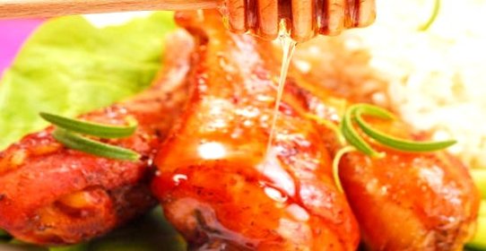 Курица в медово-горчичном соусе