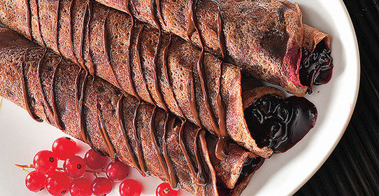 Шоколадные блинчики