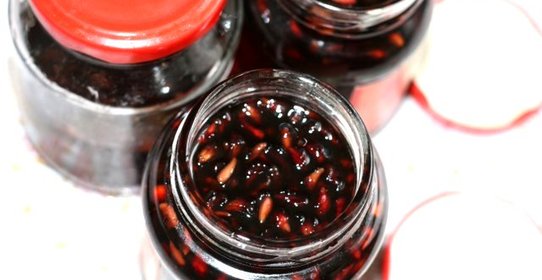 Варенье из граната с косточками