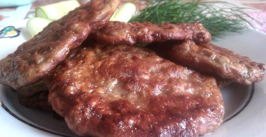 Печеночные блинчики