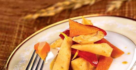 Овощи в горчичном соусе