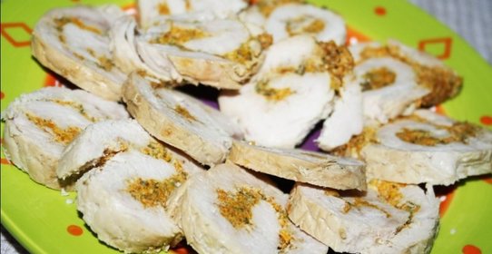 Рулет из индейки